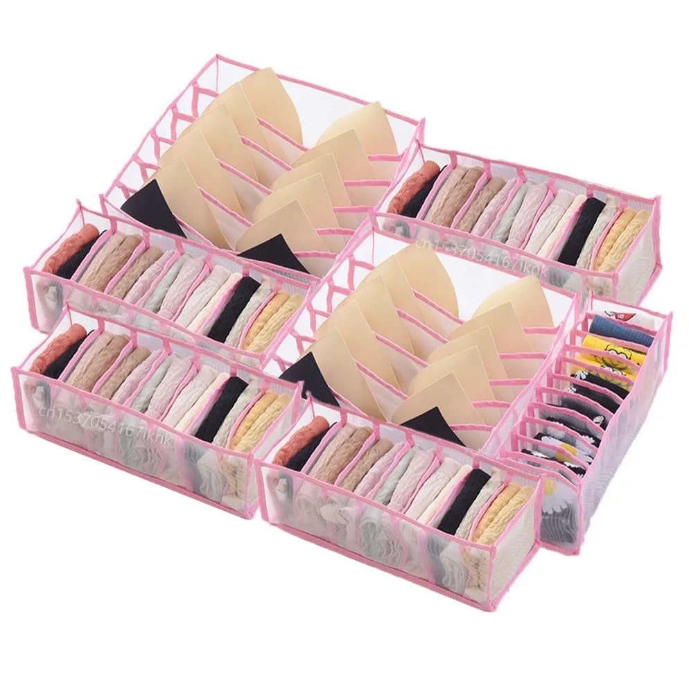Bra Underwear Organizer Boxes For Clothes Pants T-Shirt Socks Clothing Organizers Closet Cabinet clothes organizer storage box underwear storage organizer underwear storage box drawer organizer