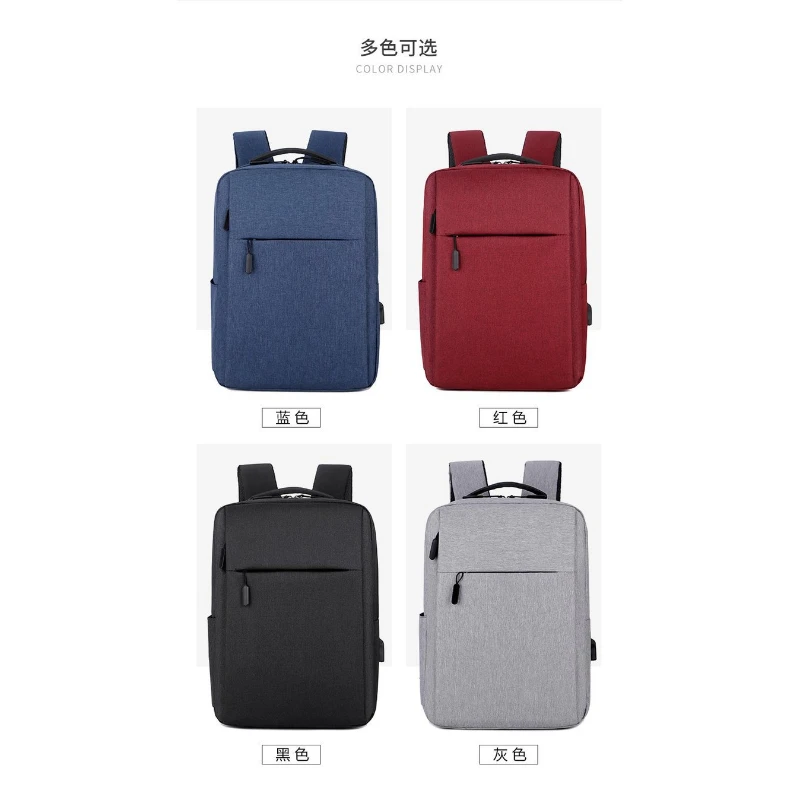 Zaino per Laptop da Uomo, Grande Capacità, Impermeabile, Borsa da Viaggio per Pendolari, Zaino Casual per Ufficio e Scuola - immagine 6
