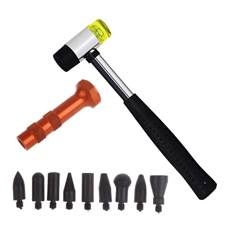 

Auto Dent Fix Dent Repair Tool Rubber Hammer with Tap Down Pen
