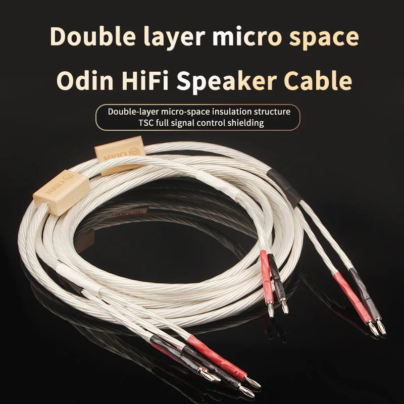 

Hi-Fi кабель для динамика odin из серебра 100% пробы с серебряным покрытием