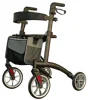 Rollator Folding Walker Portable Patient Adjustable Walker Rollator Shopping Cart Medical Outdoor Rollator Walker With Seat 1