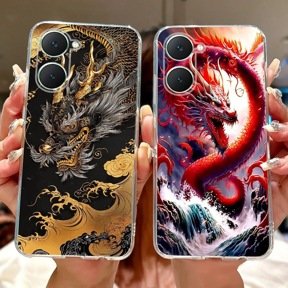 Fashionable Painted Soft Silicone Phone Case - Artistic Design Series