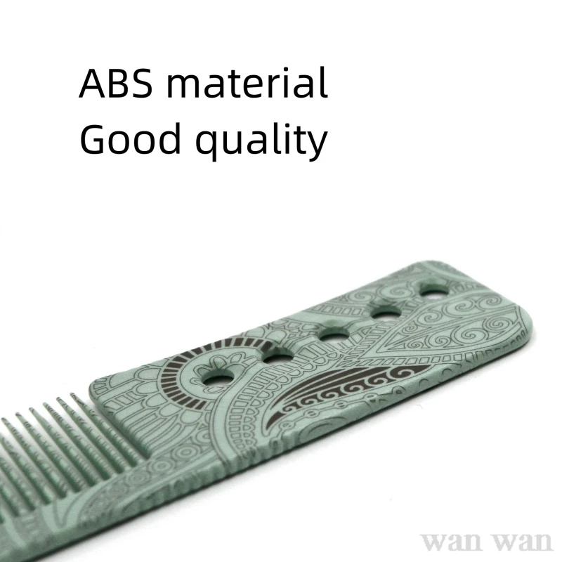 Retro Short Hair Haircut Comb Men's Flat Hair Comb Barber Shop Hairdressing Brush Hair Salon Hairdresser Styling Tools Y0124