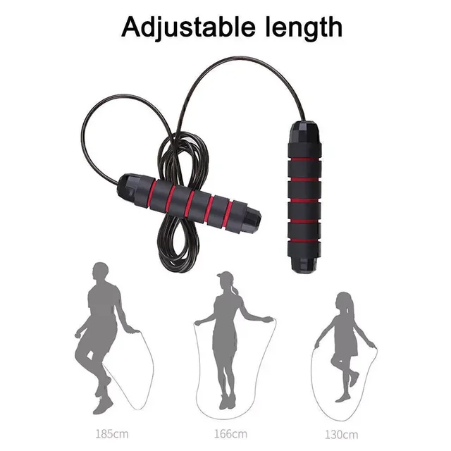 2.8/3m Ropes To Jump Crossfit Portable Fitness Equipment Aerobics Fast Steel Wire Jump Rope Boxing Yoga for Woman Man WeightLoss 2