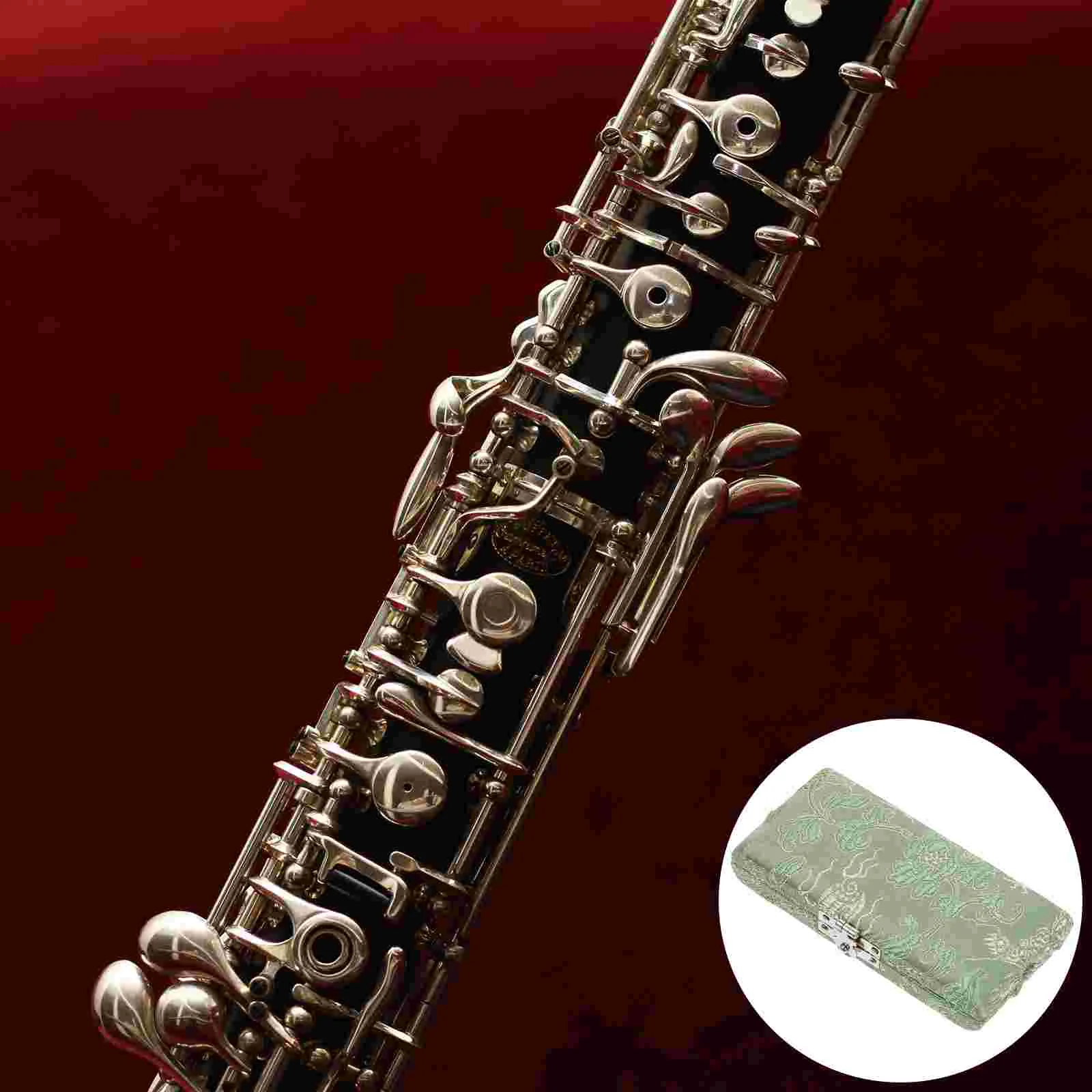 

Тонкий держатель Oboe, дышащий контейнер, музыкальный инструмент, шелковые Музыкальные инструменты