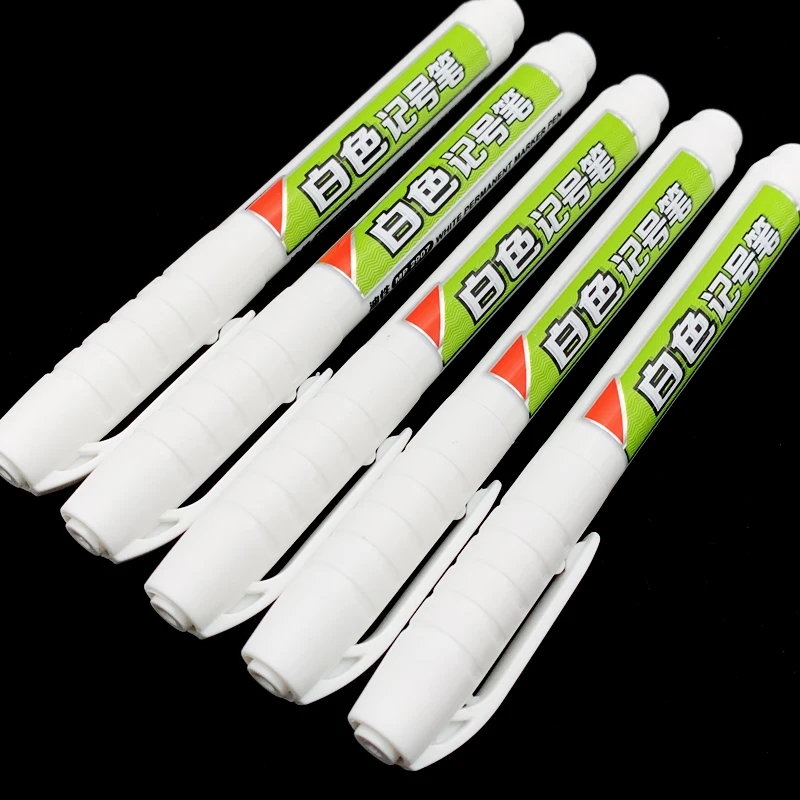 DIY Metal Waterproof Permanent Paint Marker Pens 5 Pcs/lot 6mm for Student Supplies Marker Craftwork oily permanent marker pen marker pens permanent marker permanent markers paint marker pen markers pen art markers