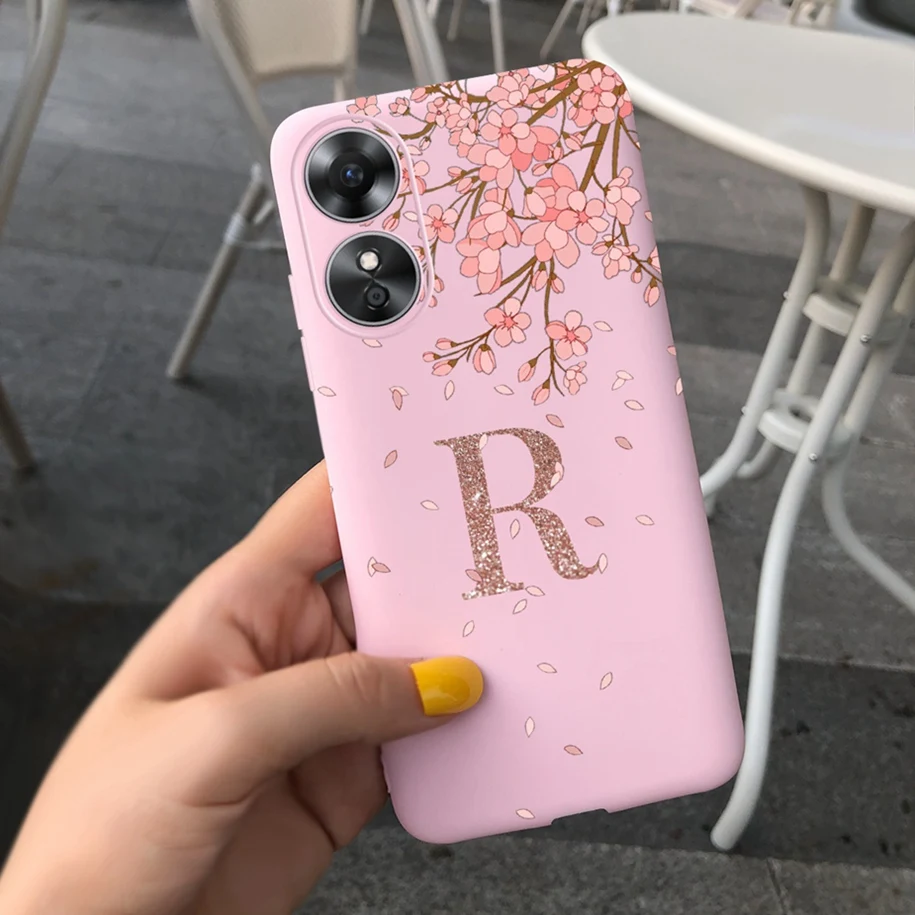 Luxury Letters Soft Silicone Phone Case - Elegant Back Cover