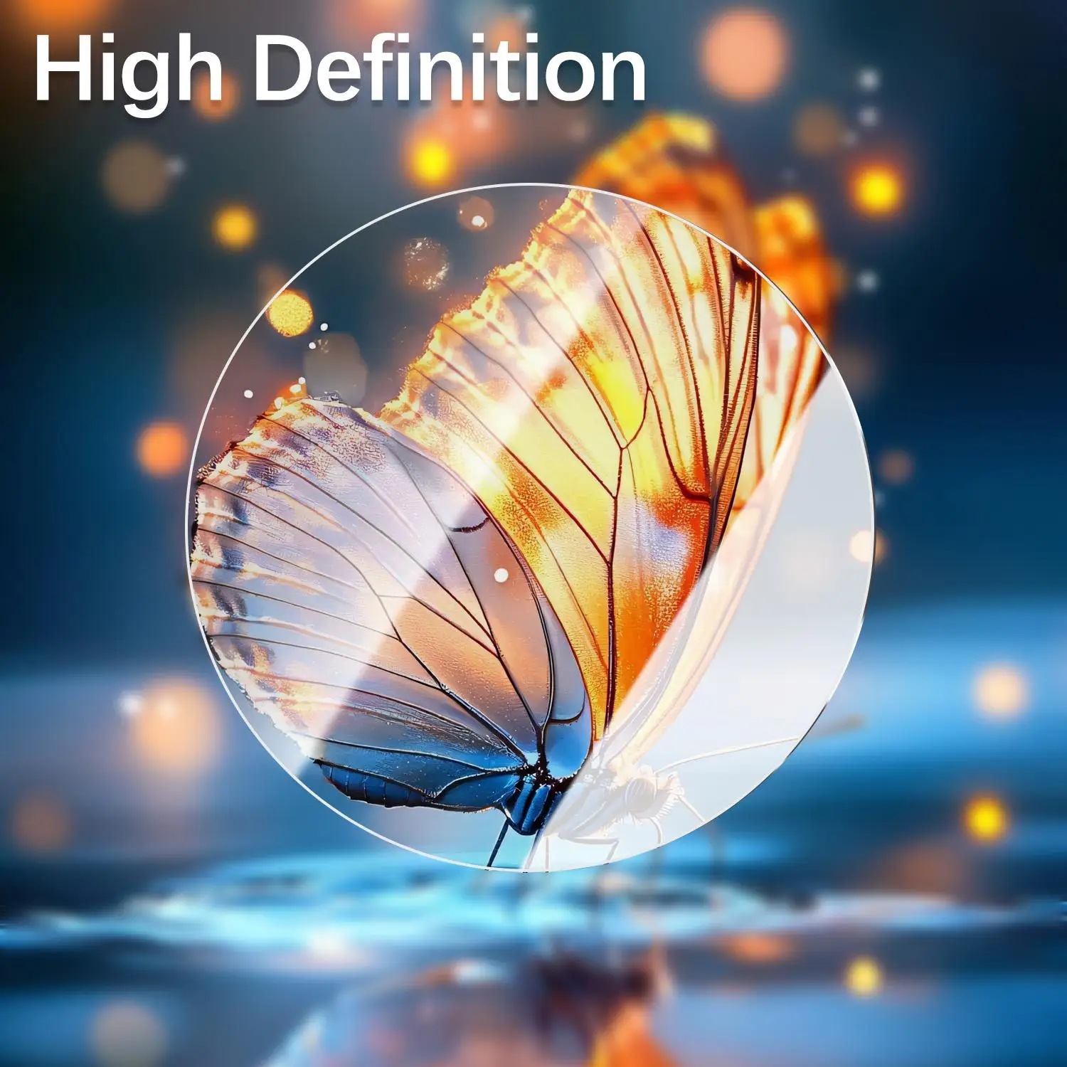 Premium Tempered Glass Camera Lens Protector with 9H Hardness