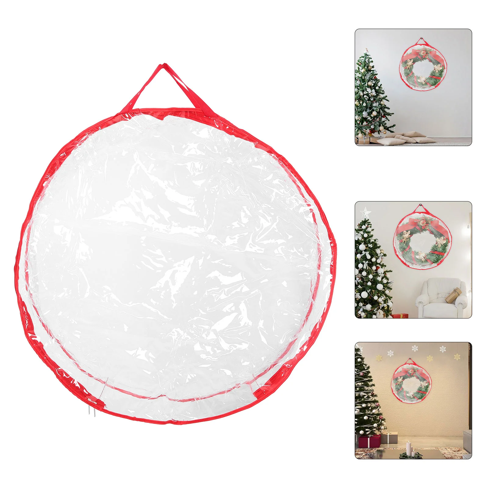 

Wreath Wrapping Bag Christmas Garland Storage Bag Large-capacity Wreath Holder