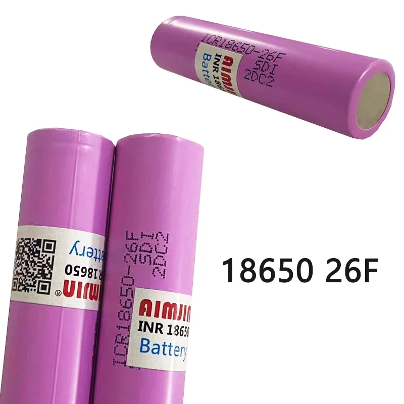 Nuovo Originale 3.7V Icr18650 Per Batterie 18650 26F Batteria Ricaricabile Agli Ioni Di Litio 2600Mah Per L'Uso Della Torcia Elettrica
