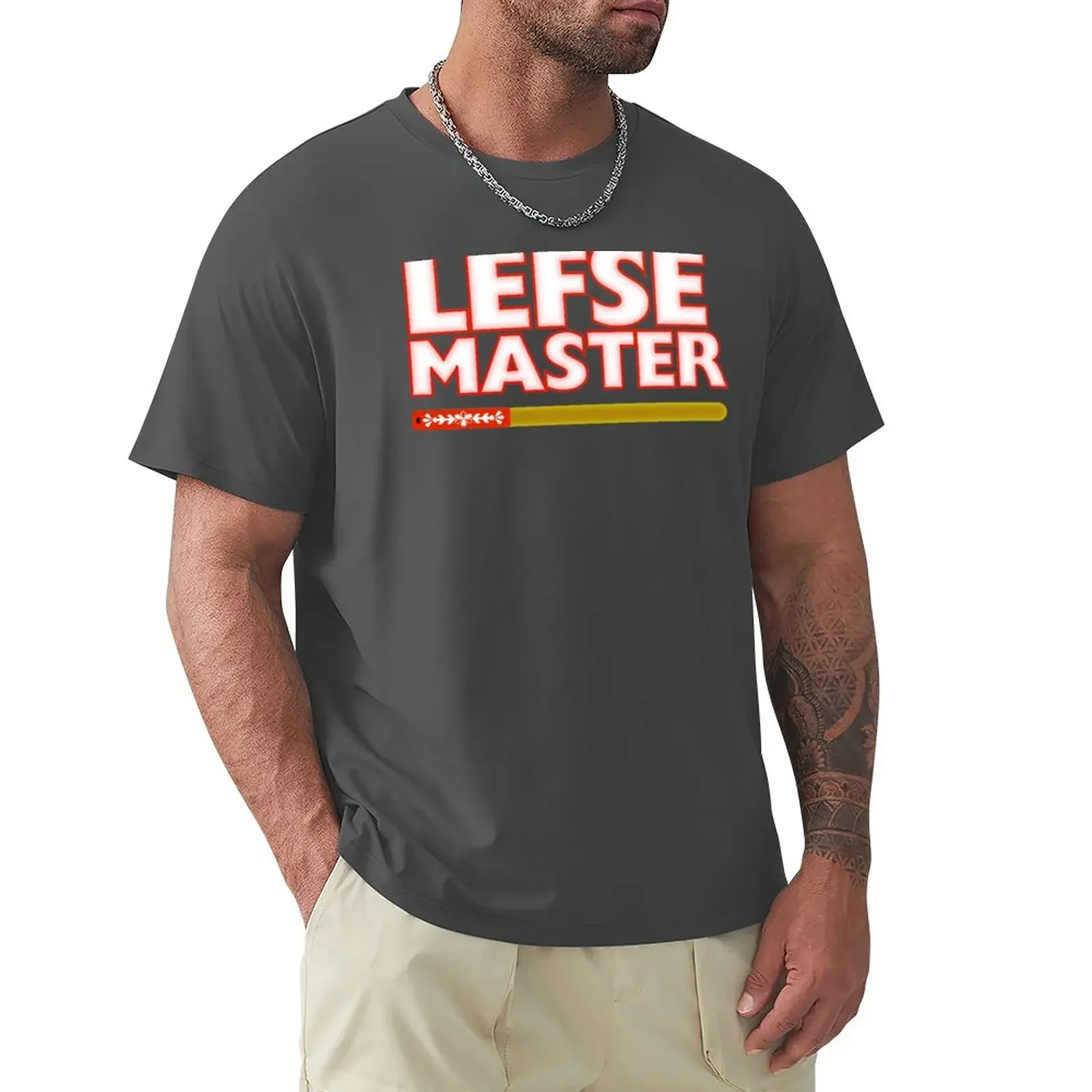 

Футболка Lefse Master Roll Flip Cook в скандинавском стиле Мужская, индивидуализированная тенниска, майка оверсайз