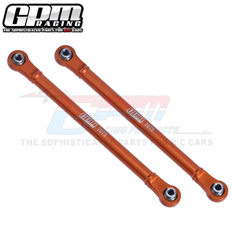 GPM 7075 알루미늄 프론트 스티어링 타이로드 8547, TRAXXA 1/7 UDR -85076-4 UDR 7075 AlU 프론트 스티어링 타이로드