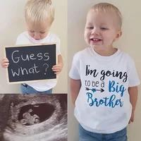 Boys Clothes I'm Going To Be A Big Brother Birth & Pregnancy Announcement T-Shirt For Boys Baby Son Family Look T-Shirts 1