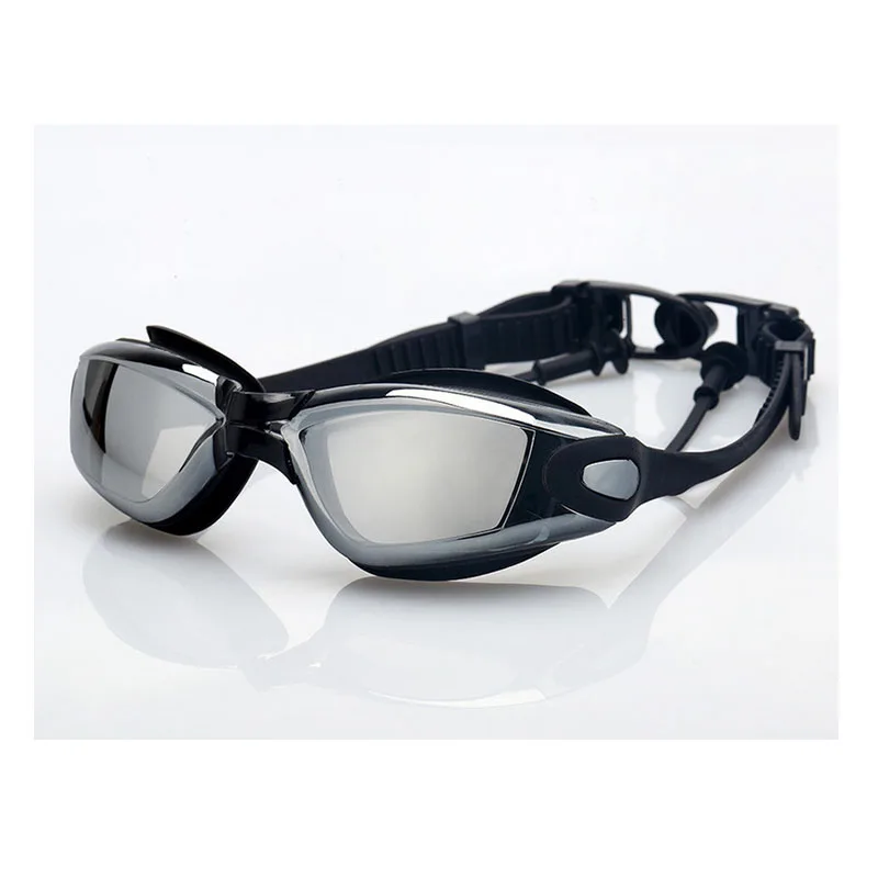 Occhialini da nuoto per miopia per adulti tappi per le orecchie occhiali da piscina professionali antiappannamento uomo donna occhiali ottici impermeabili
