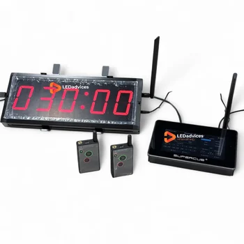 Super Cue Intelligent PPT Clicker up to 6 Laptops Signaling System Perfect Cue Remote Presentation Controller With PC