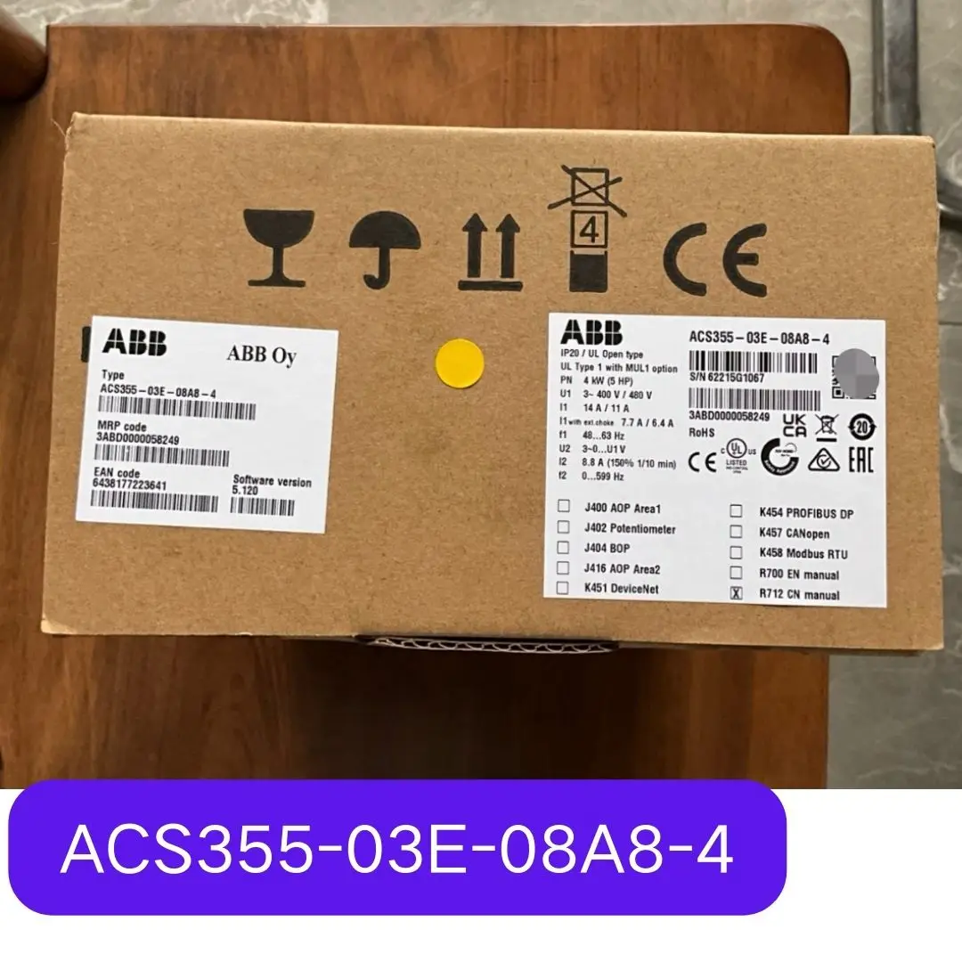 

Brand New ACS355-03E-08A8-4 Inverter 4KW Fast Shipping