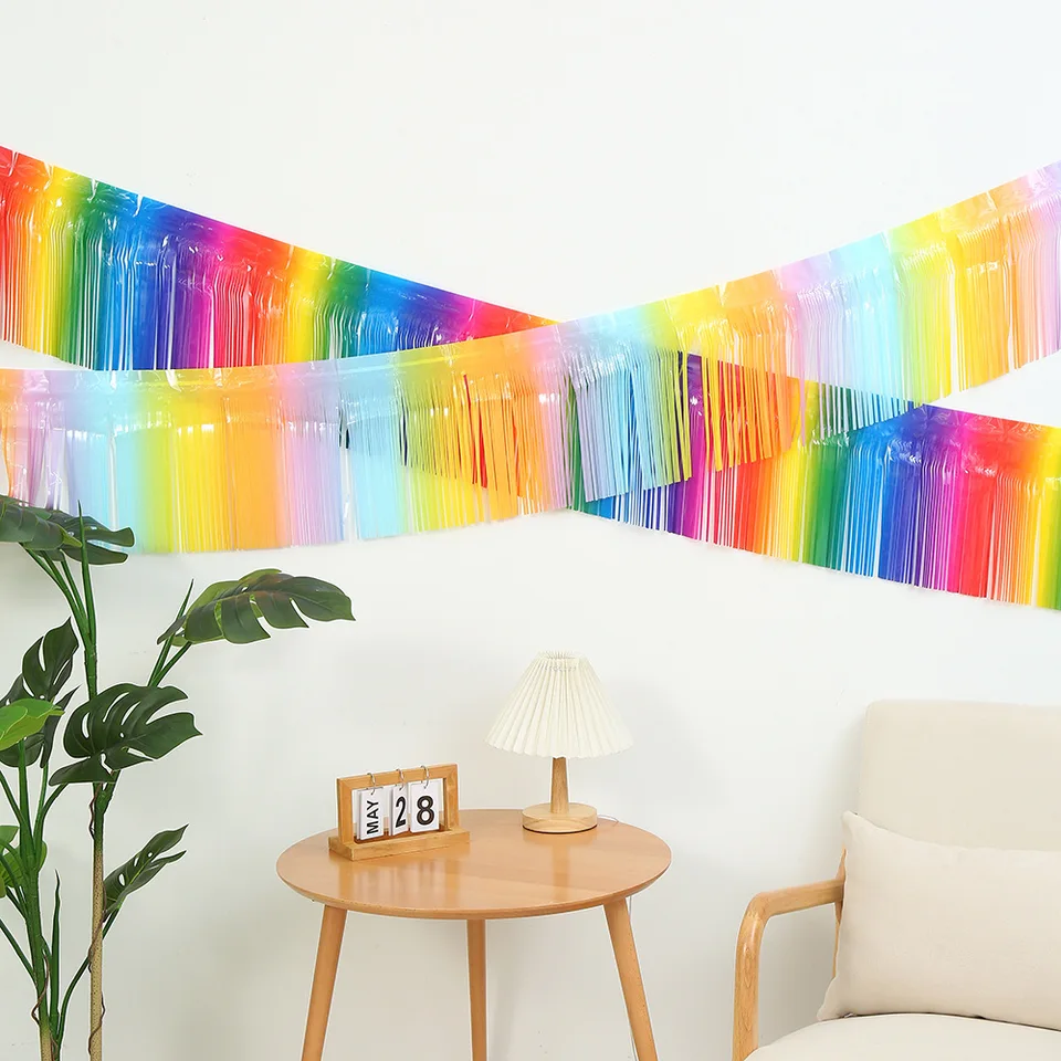 Confezione da 10 striscioni metallici da appendere alla parete