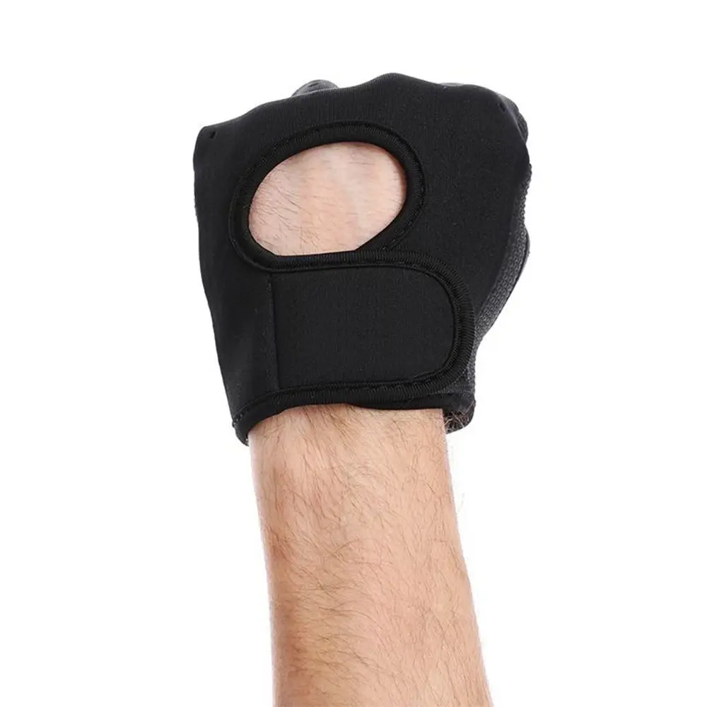 Weightlifting Gloves Women Men Fitness Gym Gloves Half Finger Breathable Non-slip Gel Pad Bodybuilding Training Dumbbells Gloves 3