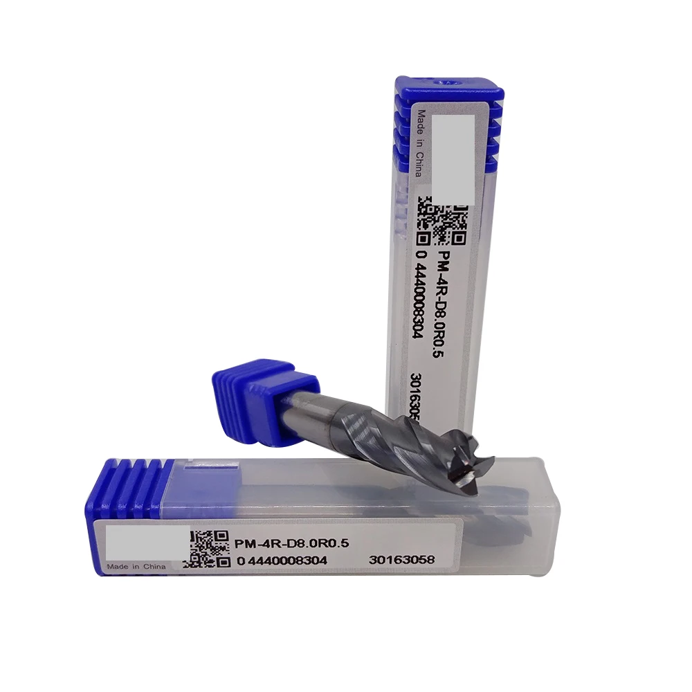 

ZCC PM-4R-D8.0R0.5 PM-4R-D8.0R1.0 серии PM, твердосплавное Фрезерное устройство