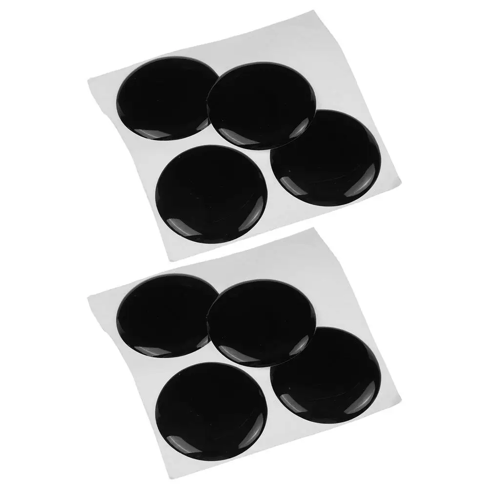 8Pcs 범용 자동차 열쇠 구멍 보호 스티커 방수 PVC 자동차 도어 잠금 커버 열쇠 구멍 장식 자동차 외관