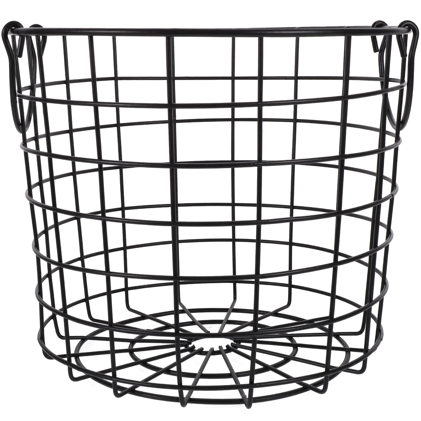 

Iron Wire Laundry Hamper Laundry Storage Basket With Handles Iron Storage Basket