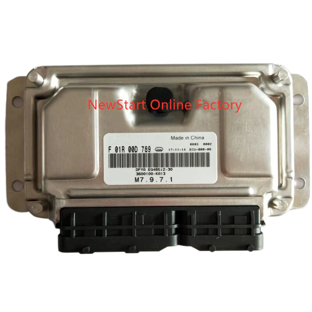 

F01R00D789 ECU New Original Car Engine Computer Engine Control Unit 3600100-KA13 EQ465i2-30 F01RB0D789 Fit for Dongfeng Sokon