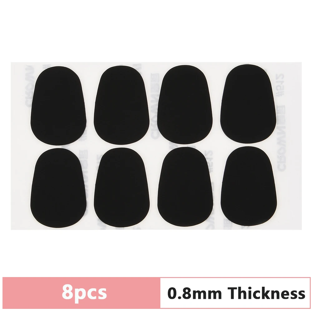 8pcs/16pcs Saxophone Accessories Standard 0.5mm/0.8mm Alto Tenor Saxophone Mouthpiece Cushions Pads