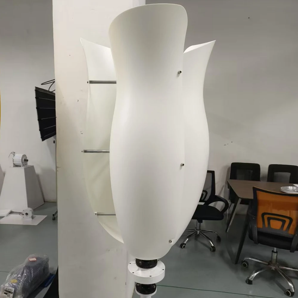 6000W Free Energy Windmill Turbine 12v 24v 48V Vertical Axis Permanent Maglev Generator With Controller Electricity Generation