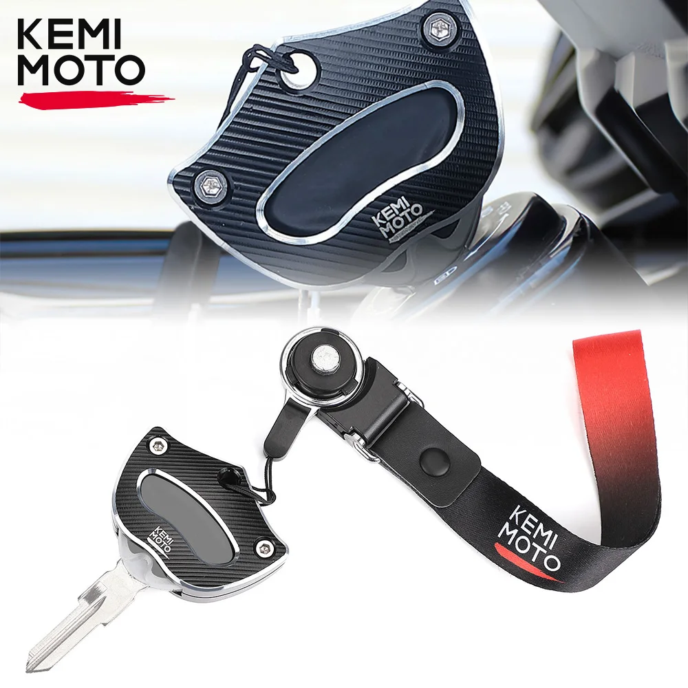 KEMIMOTO-On-road CNC 알루미늄 키 홀더 커버, Can-Am Spyder RS RTS RT ST STS ST F3 2014-2022