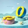 Portable Potty for Kids Travel Foldable Baby Potty Training Seat Outdoor and Indoor Easy To Clean Includes 20 Waste Bags 2