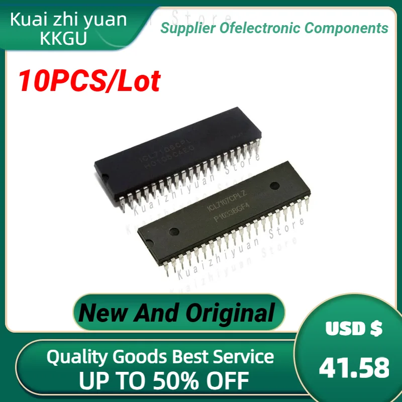 

10PCS/Lot New And Original ICL7106CPLZ ICL7107CPL ICL7106 ICL7107 ICL7106CP ICL7107CP DIP-40 Chipset Quality Goods