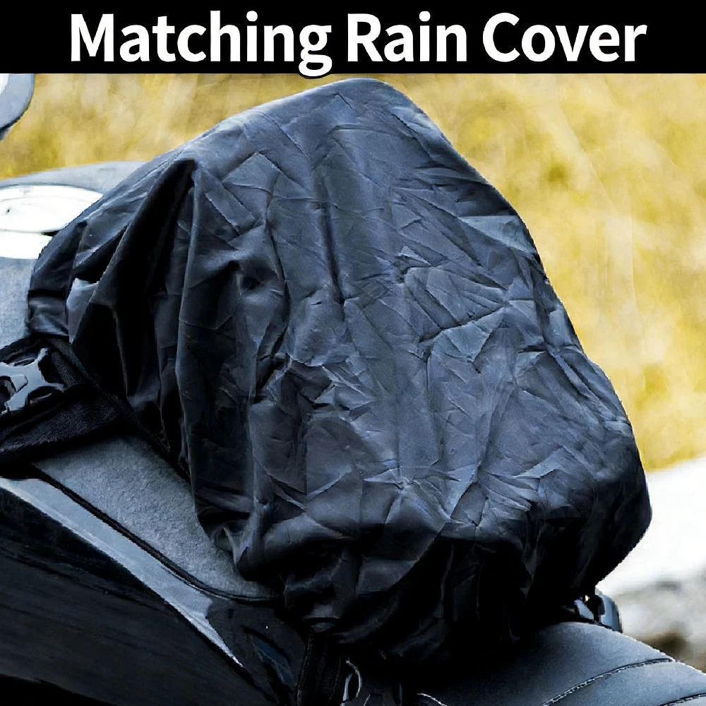 Versatile 5L Motorcycle Tank & Thigh Bag with Multi-Position Carry Options