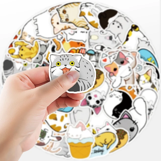  50PCS 3D Stickers, Silicone Cute Stickers Water