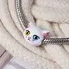 Fine 925 Silver Fit Original Bracelet Europe Cute Cartoon Doll Series Dangle Charm Beads Necklace Pendant Diy Women Jewelry Gift 3