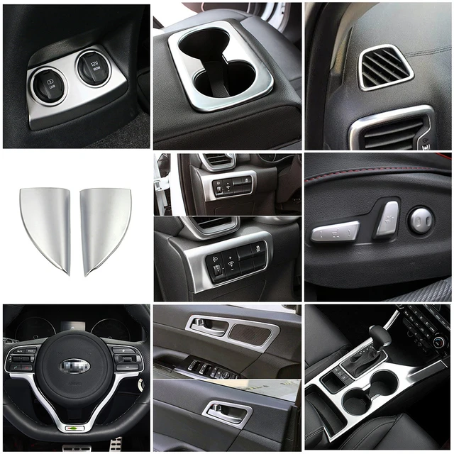 For Kia Sportage Ql 2015-2019 Car Central Control Accessories Abs