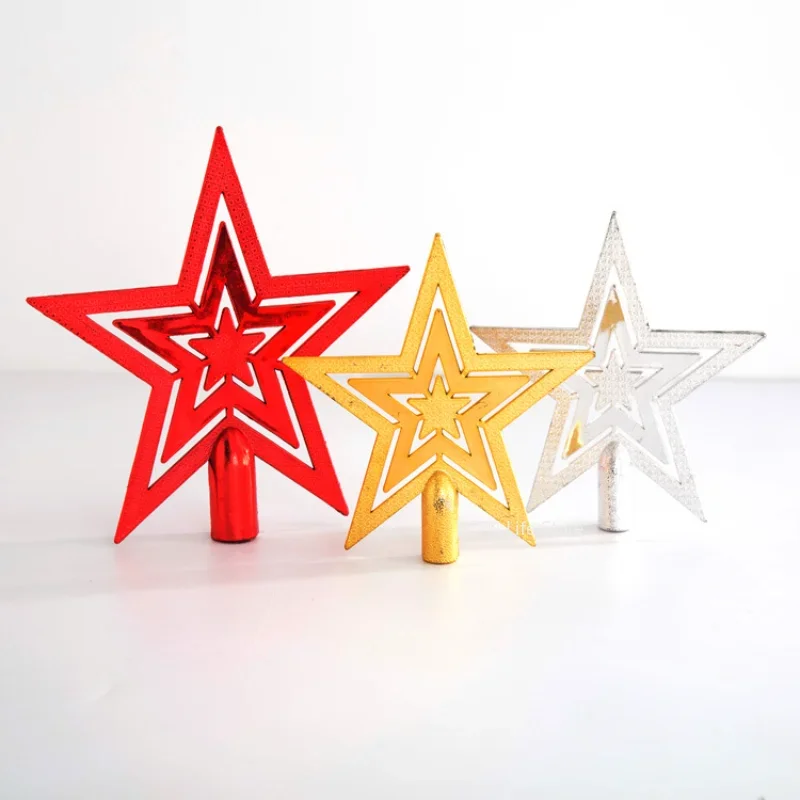 Christmas Tree Decoration, Holiday Atmosphere Plating, Top Star, Garland Supplies, Christmas Tree Decoration, Holiday