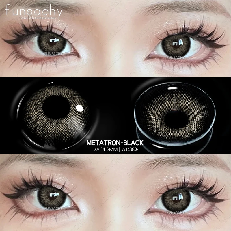 Vibrant Natural Colored Contact Lenses - Blue & Green Hues