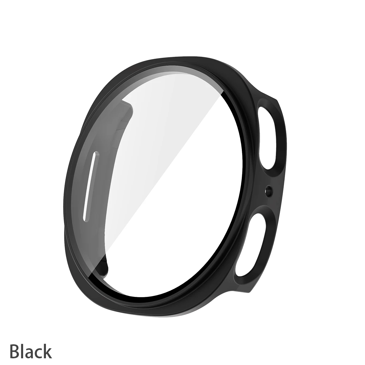 Premium Tempered Glass Case with Full PC Bumper Cover - Screen Protector for Smartwatch Accessories