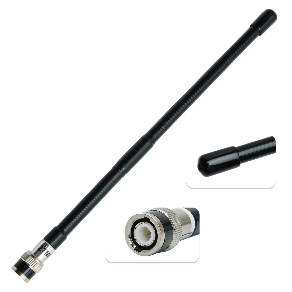 Antenna Cb 27Mhz Soft Whip Connettore Maschio Bnc Antenna Cb Per Radio Cb Lenovo Cobra Midland Bc75Xlt Pro401Hh