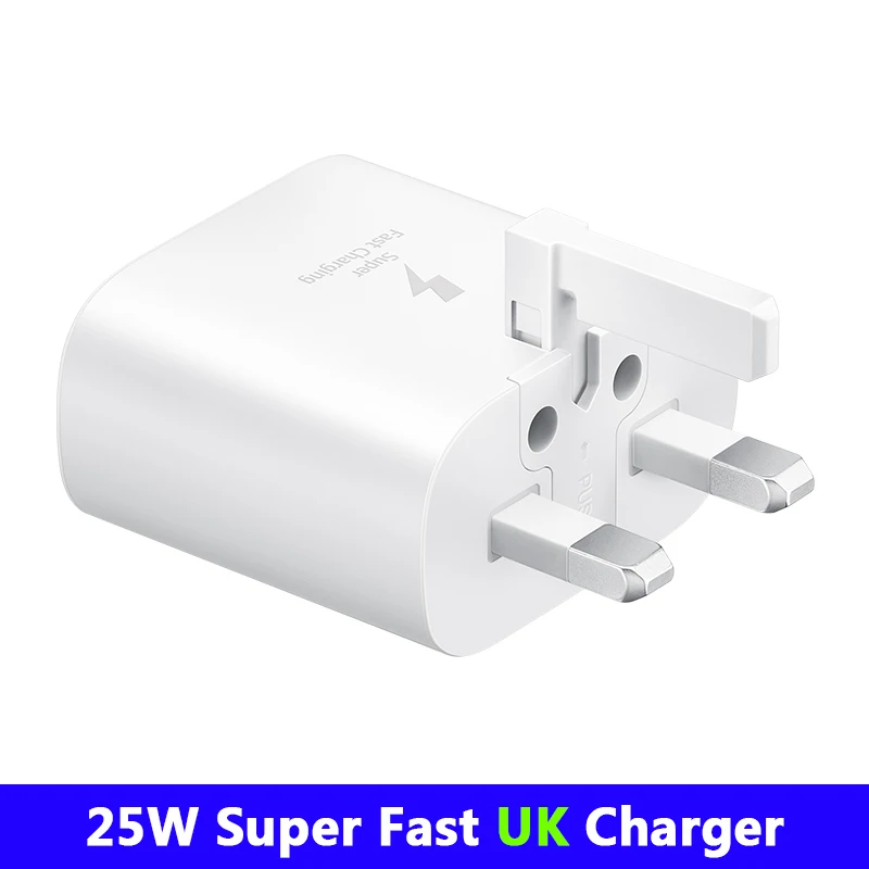 65 watt charger mobile Original Samsung Note 10 Super Fast Charger Charger 25W EU/US/UK Plug Power Adapter For Galaxy S10+ Note 7 8 9 Note 10 Plus （5G） baseus 65w Chargers