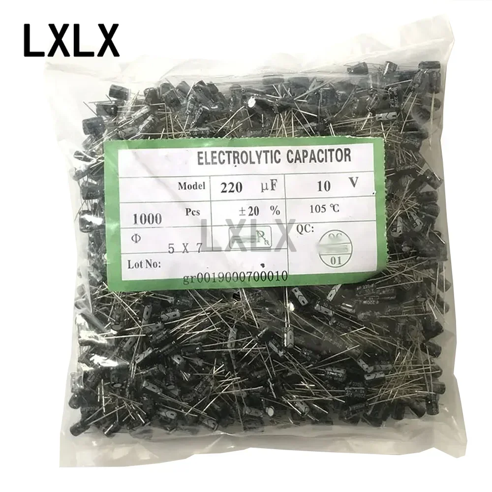 50pcs-1000pcs 6.3V 10V 16V 25V 35V 50V 400V 450V Electrolytic Capacitor 1uf 22UF 47UF 220uf 470UF 1000UF 4700UF 6800UF 10000UF