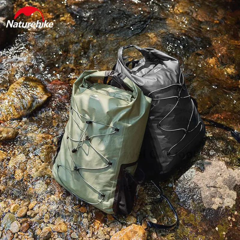 Naturehike Outdoor River Tracing Backpack 25L Waterproof Bag Fishing Ultralight Tactical Beach Swimming Backpack Camping Bags