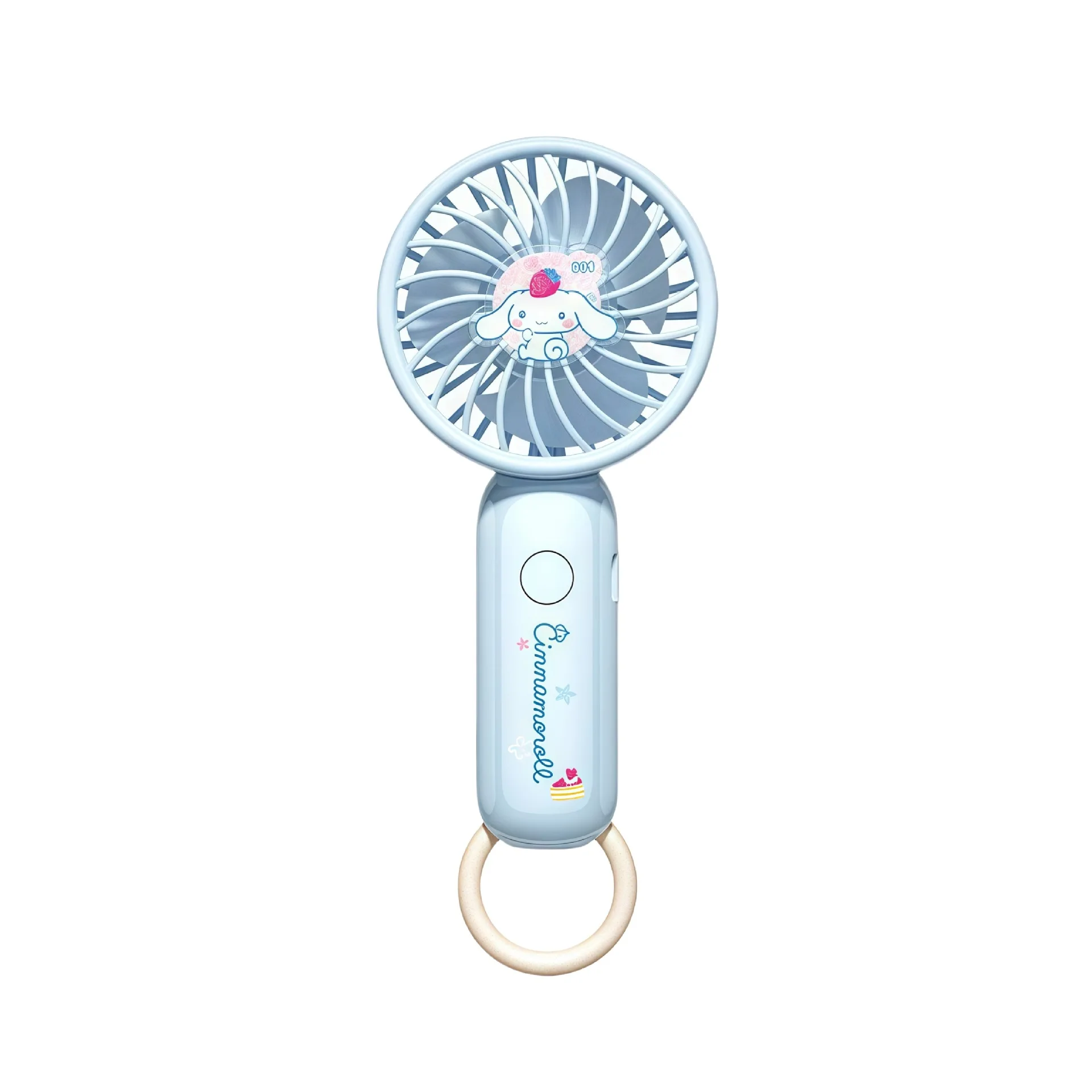 Ventilatore Portatile USB Ricaricabile Sanrio Cinnamoroll Kuromi Pochacco Mymelody Mini Ventilatore Elettrico per Bambini e Studenti