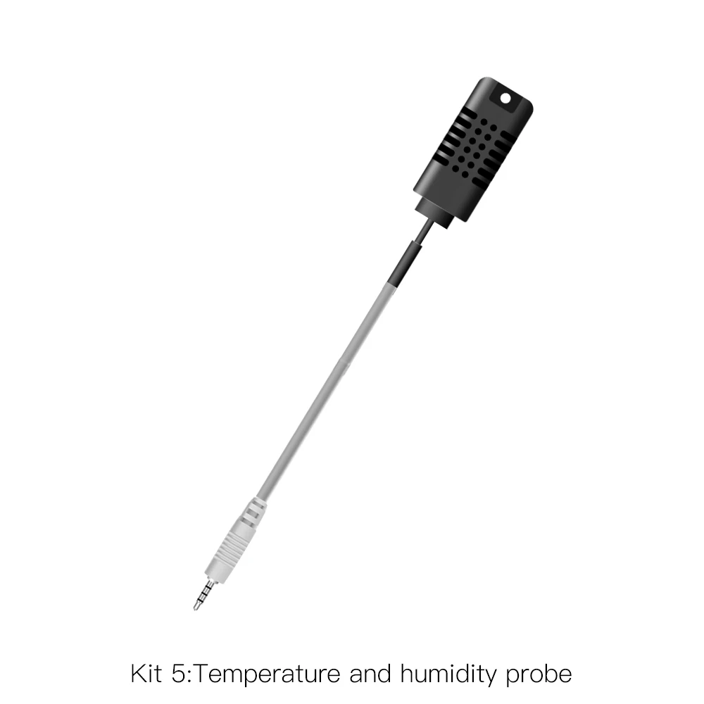 Interruptor WiFi Inteligente Con Sensor De Temperatura Y Humedad - Control Por App Y Voz - Para Electrodomésticos