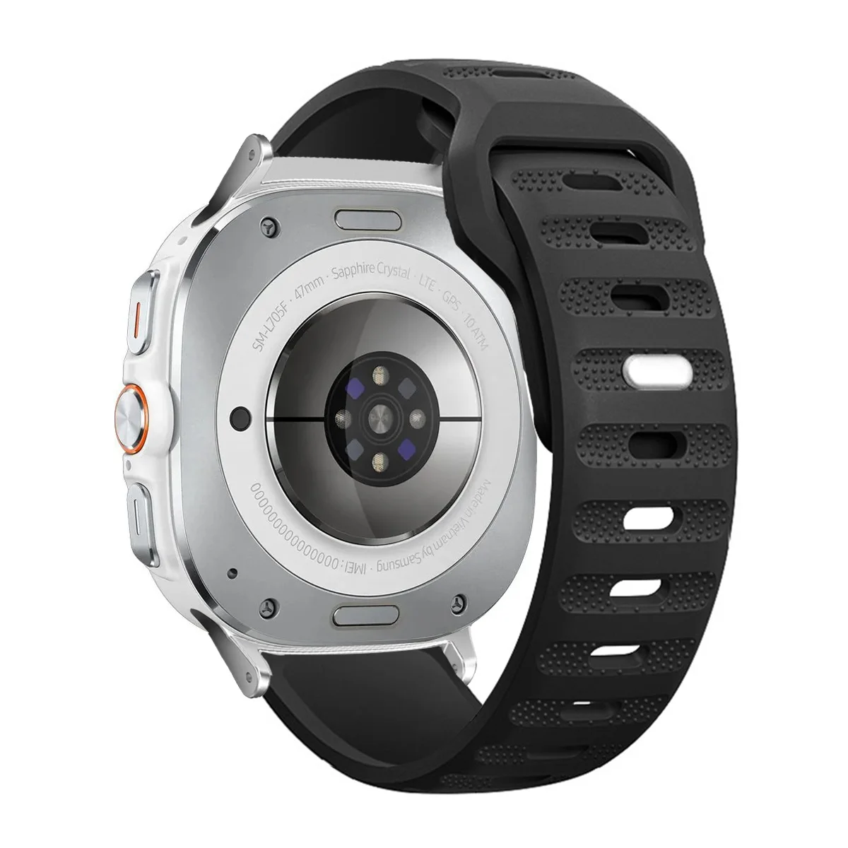 Sport Strap Silicone Bracelet for Smartwatch 47mm Wristband