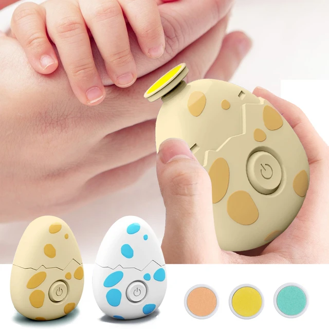 Lime à Ongles Électrique pour Bébé 6 en 1 Kit,Coupe-Ongles à Piles