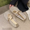 Women's Flat Shoes Grid Rhinestones Soft Sole Light Shoes for Women Daily Commute Dress Breathable in Summer Zapatillas De Mujer 1