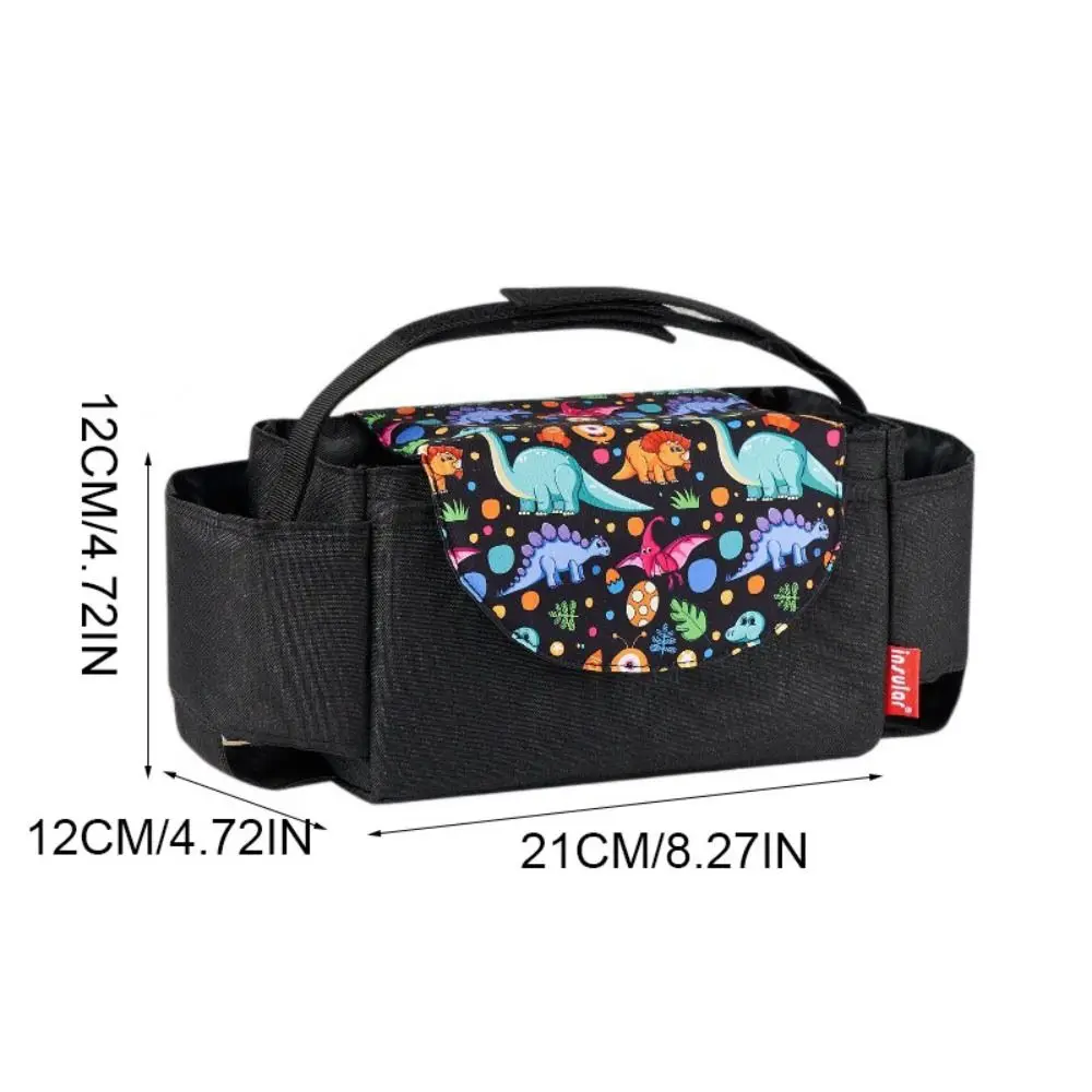 Multifunctional Stroller Organizer Bag Bottle Holder Large Capacity Stroller Hanging Bag Mommy Bag Diaper Bag Pram Storage Bag
