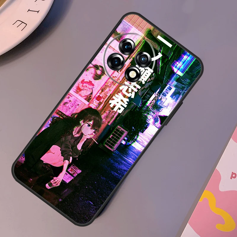 Anime Vaporwave Glitch Phone Case Cover