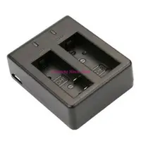 Double Slot Battery for EKEN J4000/H9R Camera Compact and Efficient 77JC - Image 3